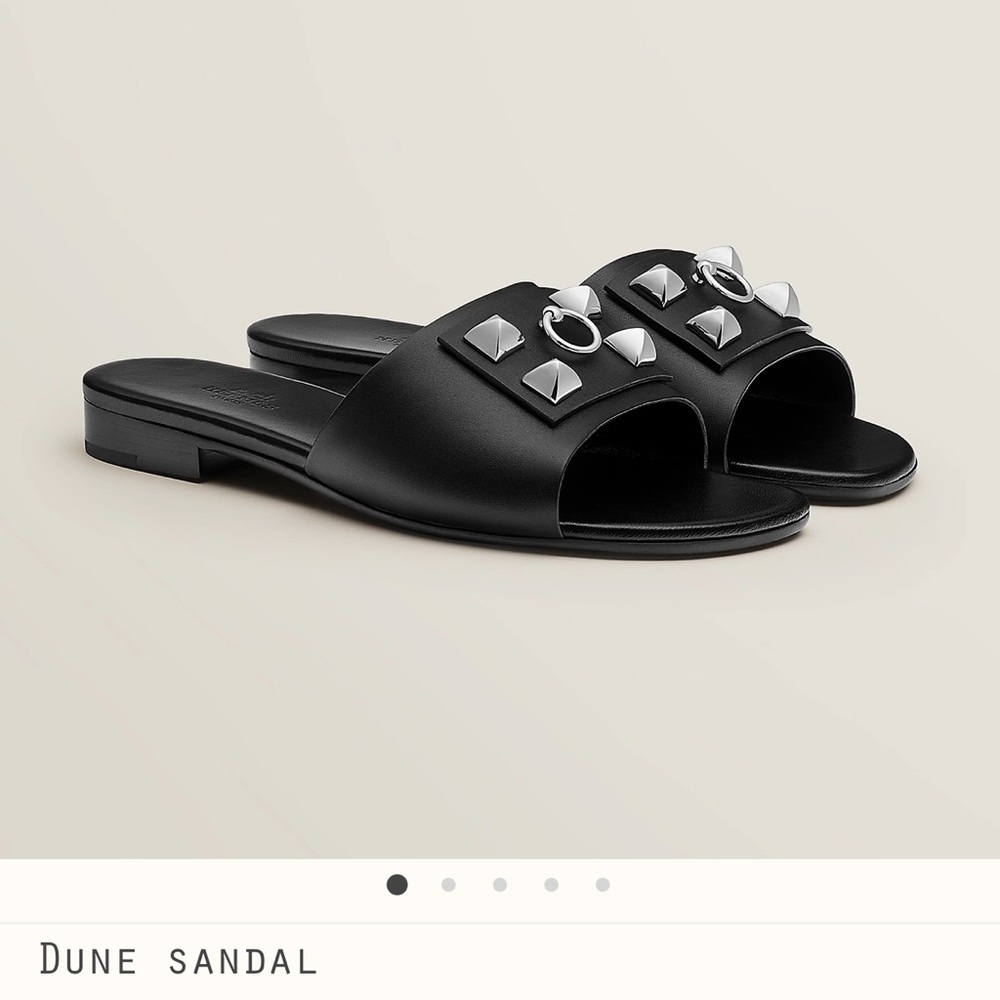 Hermès Dune Sandals, Size 36.5